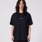 DISTORT OVERSIZED T-SHIRT // BLACK