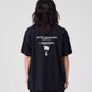 DISTORT OVERSIZED T-SHIRT // BLACK