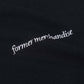 DISTORT OVERSIZED T-SHIRT // BLACK