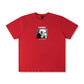 WAR POODLE T-SHIRT // WASHED RED
