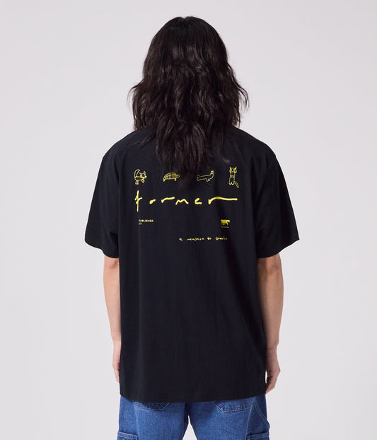 RAMPANT T-SHIRT  // BLACK