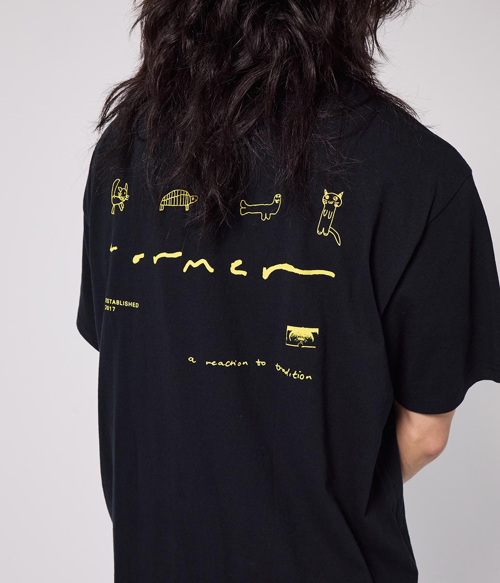 RAMPANT T-SHIRT  // BLACK