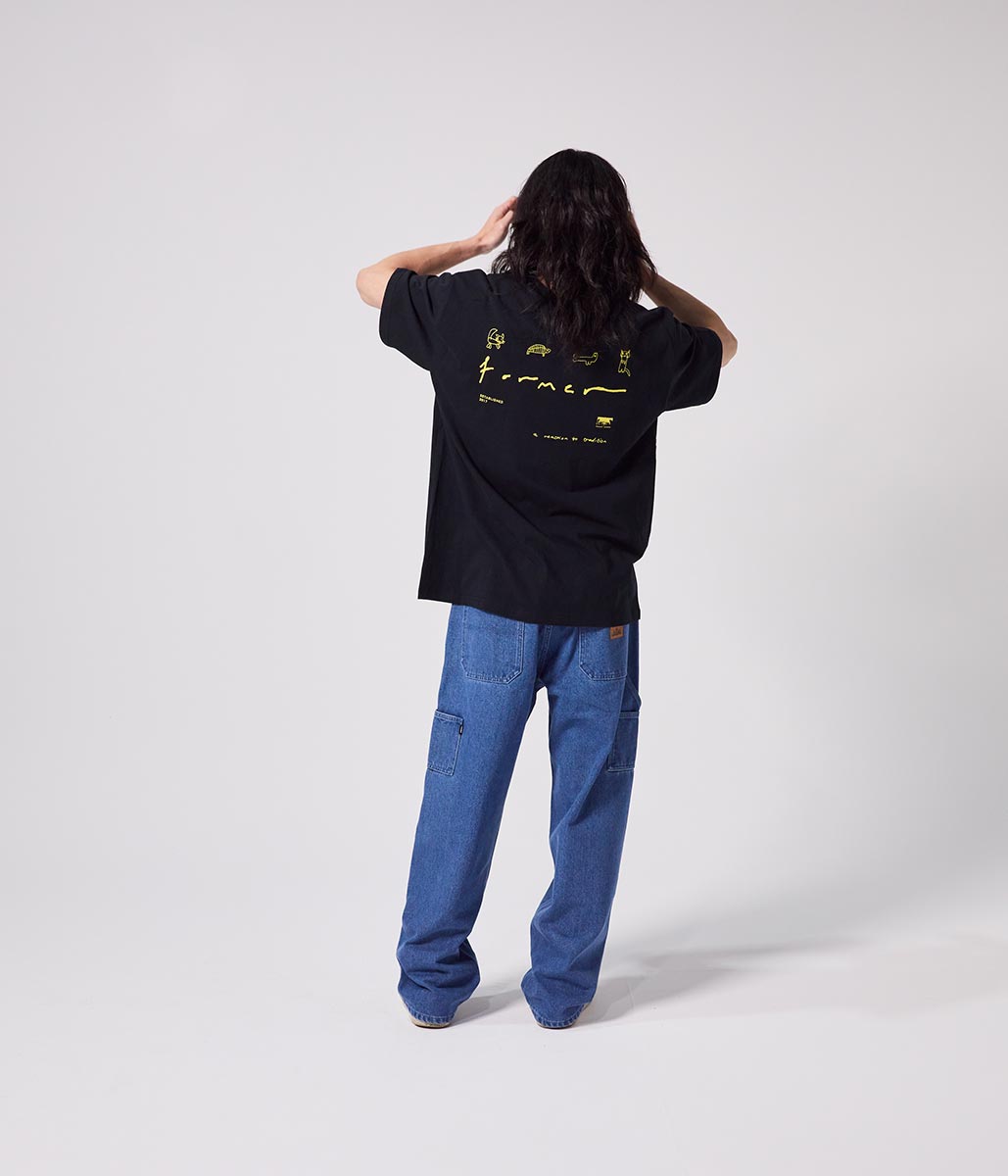 RAMPANT T-SHIRT  // BLACK