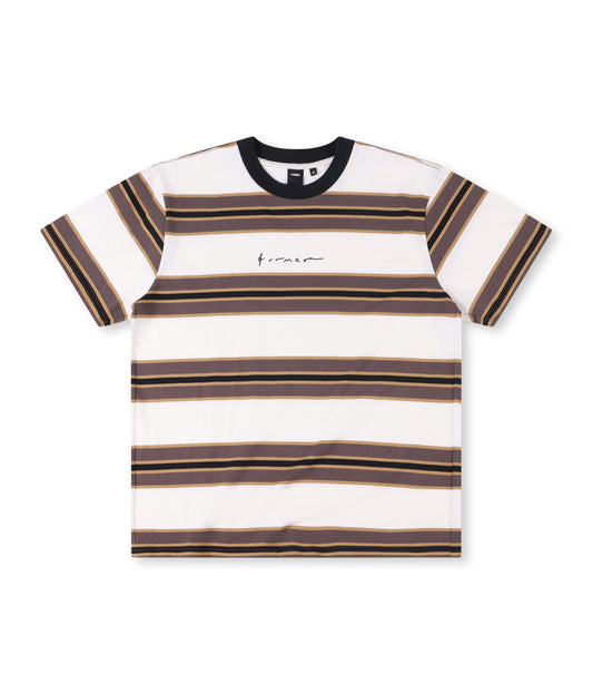 RAMPANT STRIPE T-SHIRT // COPPER