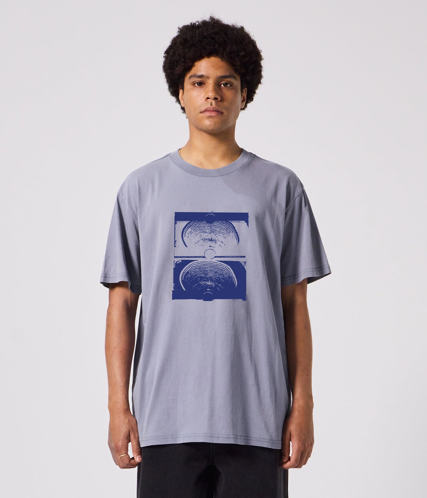 CRUX T-SHIRT // WASHED STEEL
