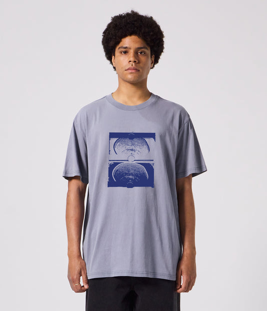 CRUX T-SHIRT // WASHED STEEL