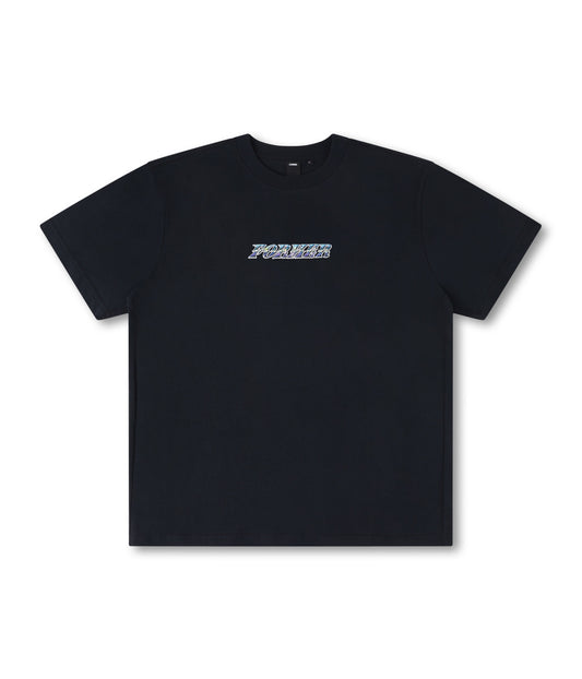 FOIL T-SHIRT // BLACK