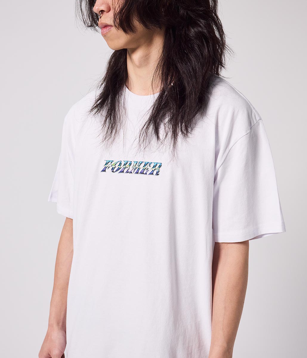 FOIL T-SHIRT // WHITE – FORMER MERCHANDISE
