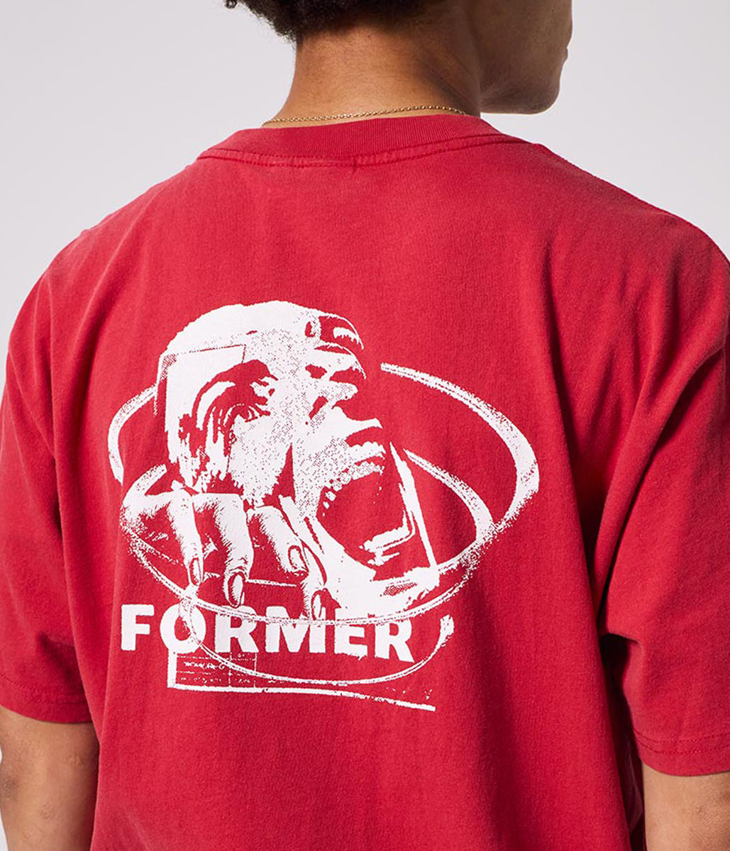 INTERFACE T-SHIRT // WASHED RED