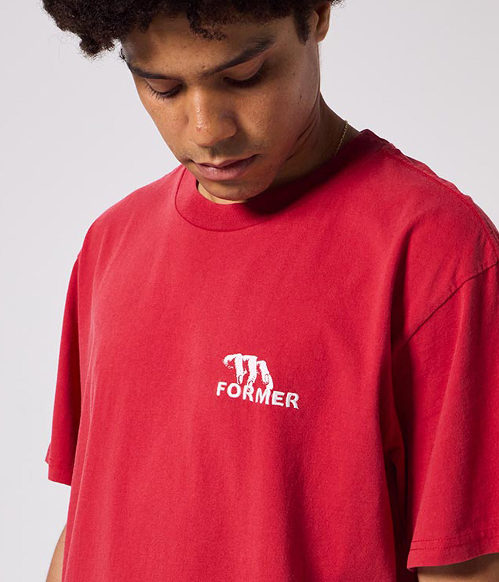 INTERFACE T-SHIRT // WASHED RED