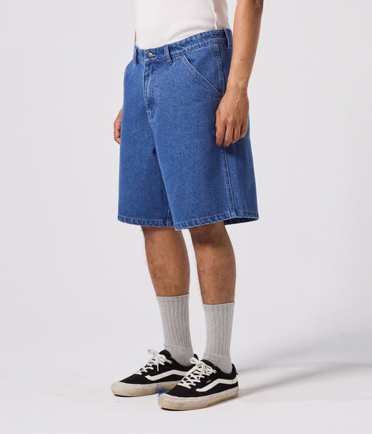 REYNOLDS 21' DENIM WALKSHORT // WORN BLUE