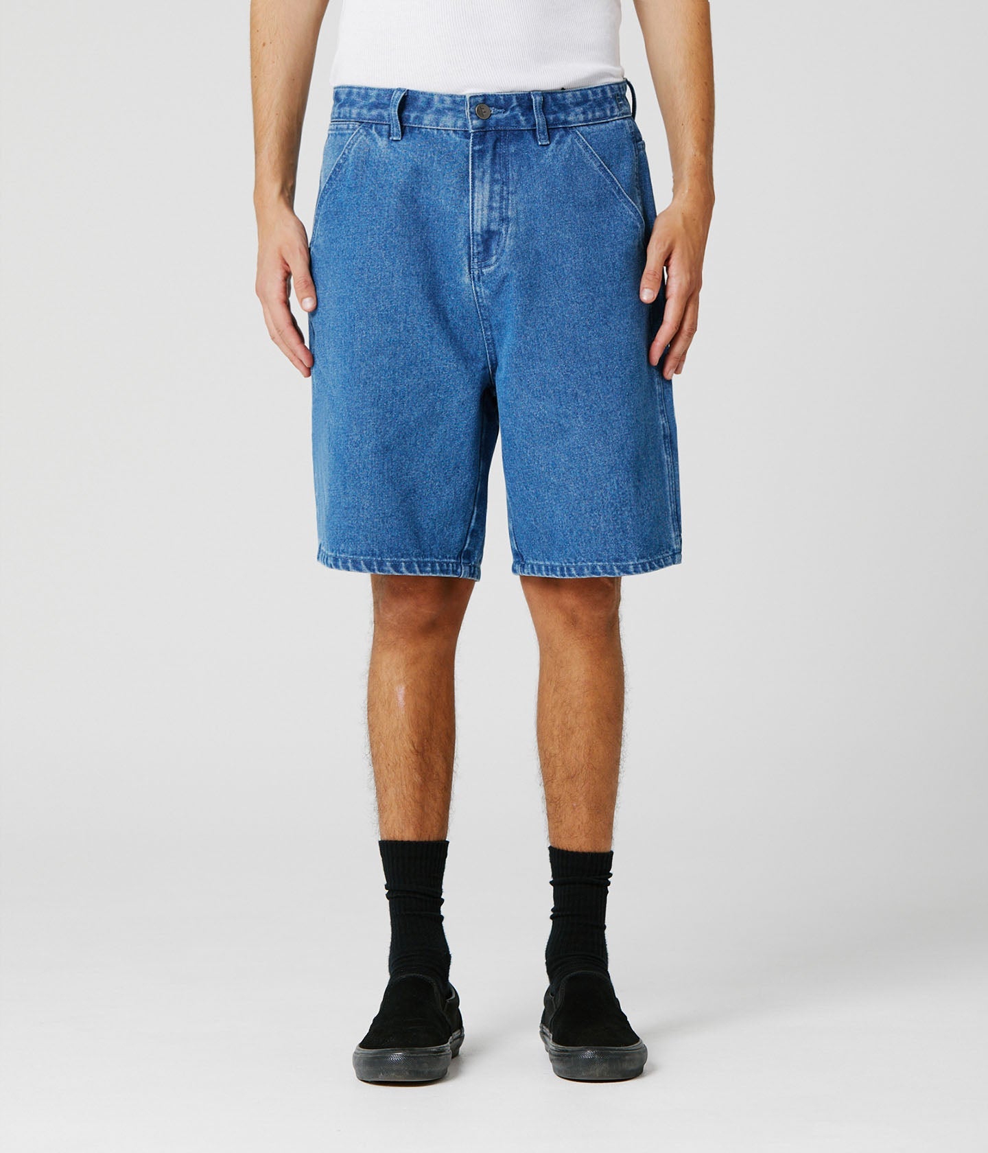 DISTEND VT 20.5' WALKSHORT // WORN DENIM – FORMER MERCHANDISE