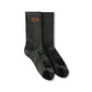 FLATLINE SOCK // WASHED GREEN