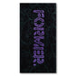 GLOBAL MIND TOWEL // BLACK
