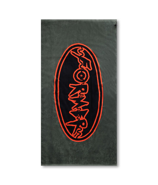 FLATLINE TOWEL // WASHED GREEN