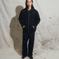 GLOBAL MIND LINED ZT HOOD // BLACK