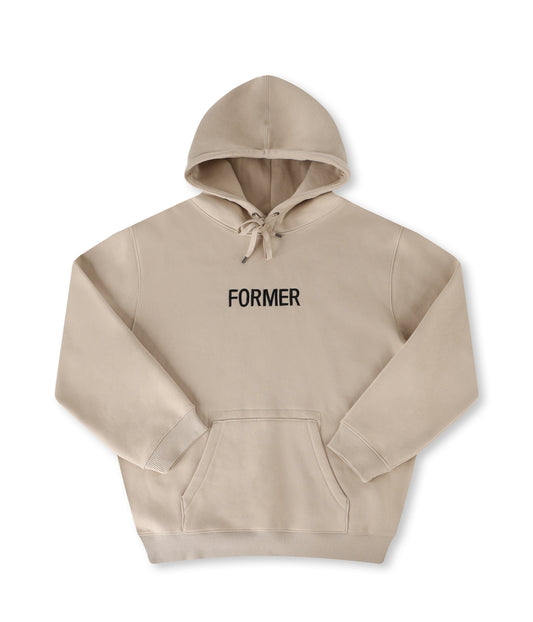 LEGACY EMB HOOD // BONE