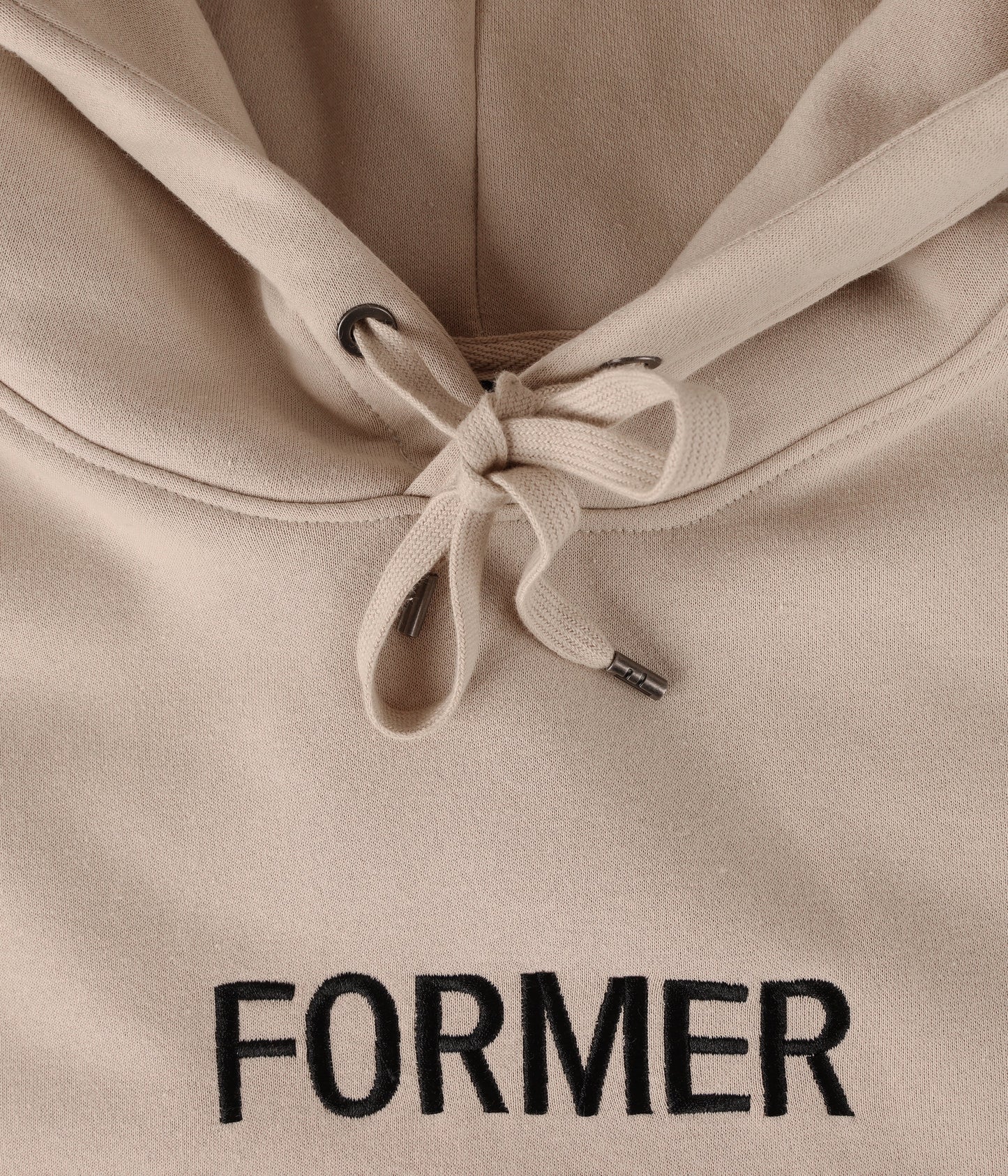 LEGACY EMB HOOD // BONE