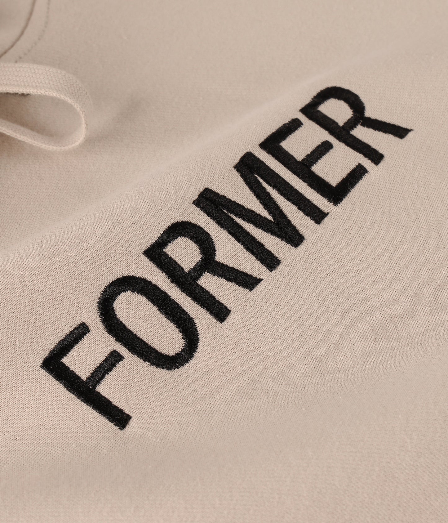 LEGACY EMB HOOD // BONE