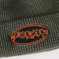 FLATLINE BEANIE // WASHED GREEN