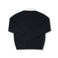 REYNOLDS FLATLINE RUGBY POLO // BLACK