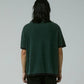 AG OPEN COLLAR POLO // PETROL