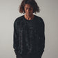 GLOBAL MIND CREW KNIT // BLACK