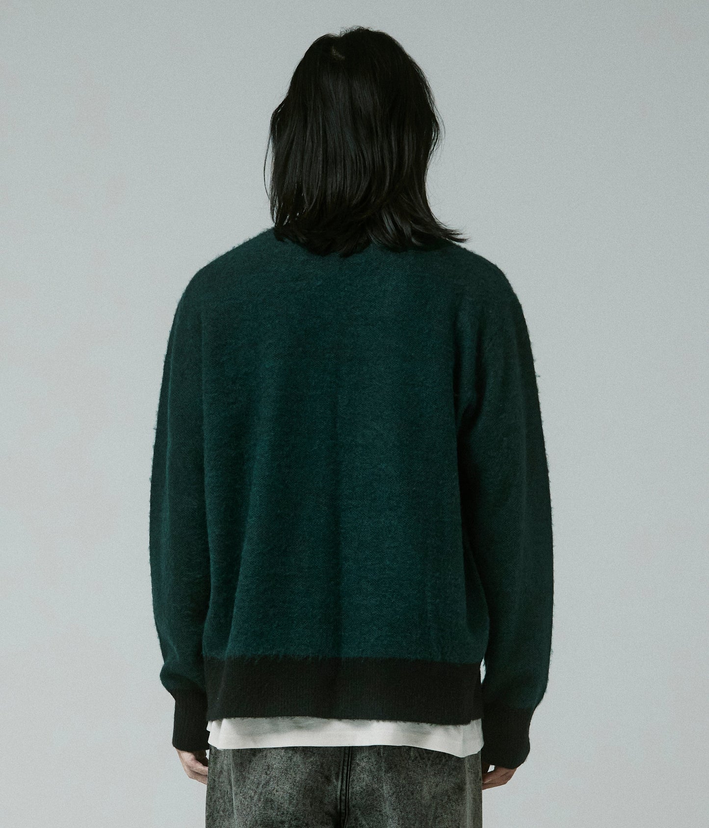 ACTION CARDIGAN // PETROL