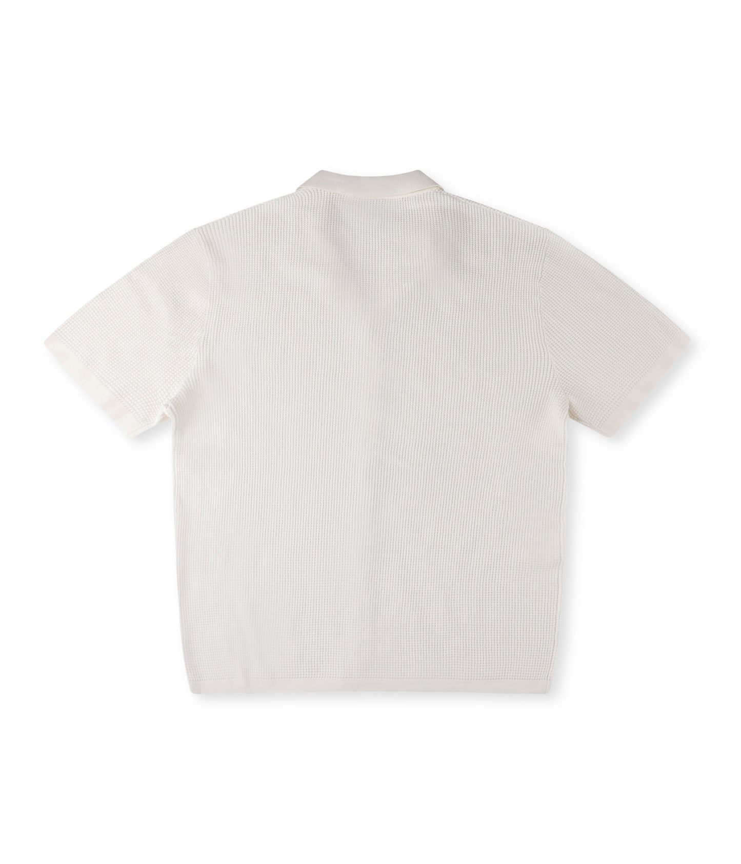 MARILYN WAFFLE SS KNIT // BONE