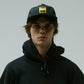CRUX PATCH CAP // BLACK YELLOW