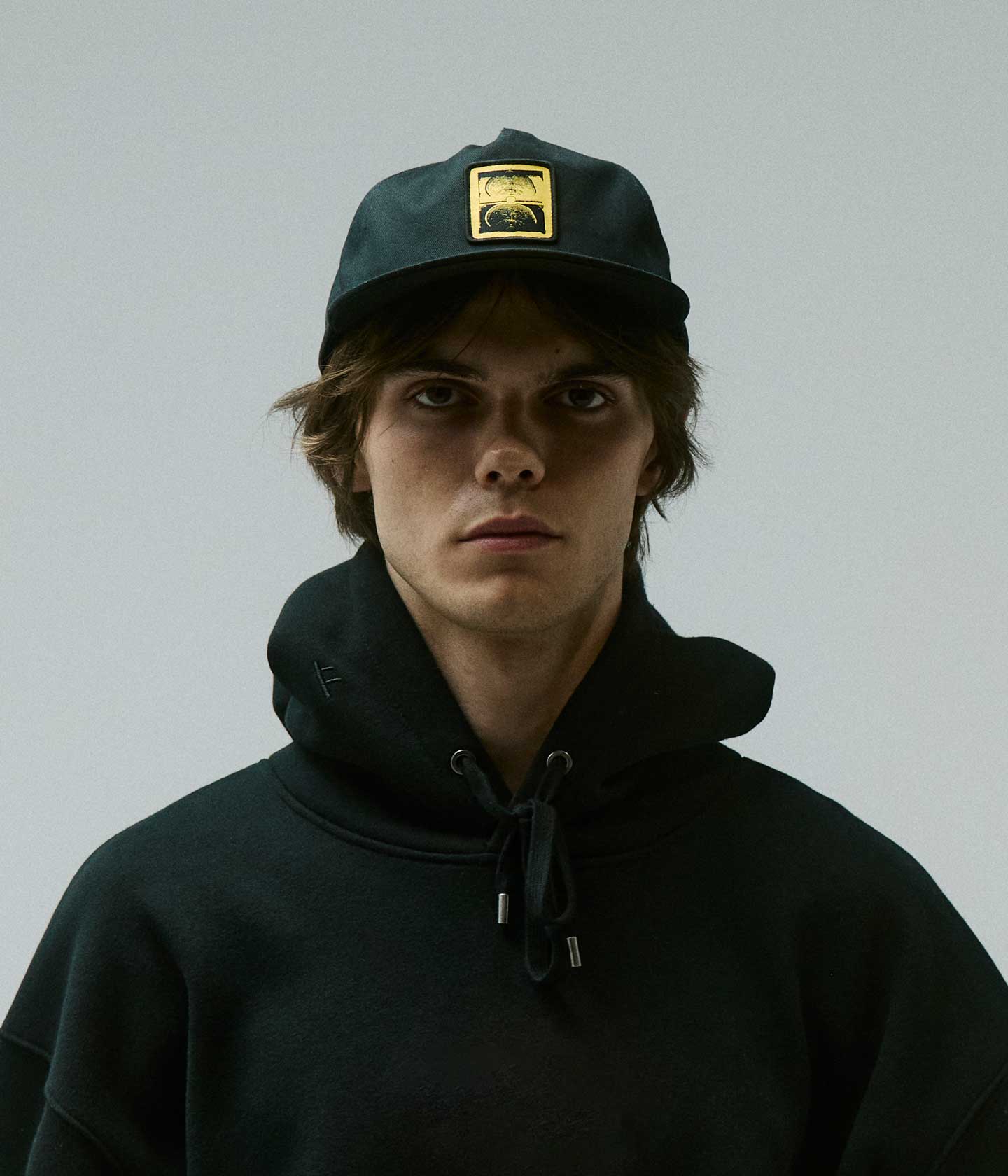 CRUX PATCH CAP // BLACK YELLOW