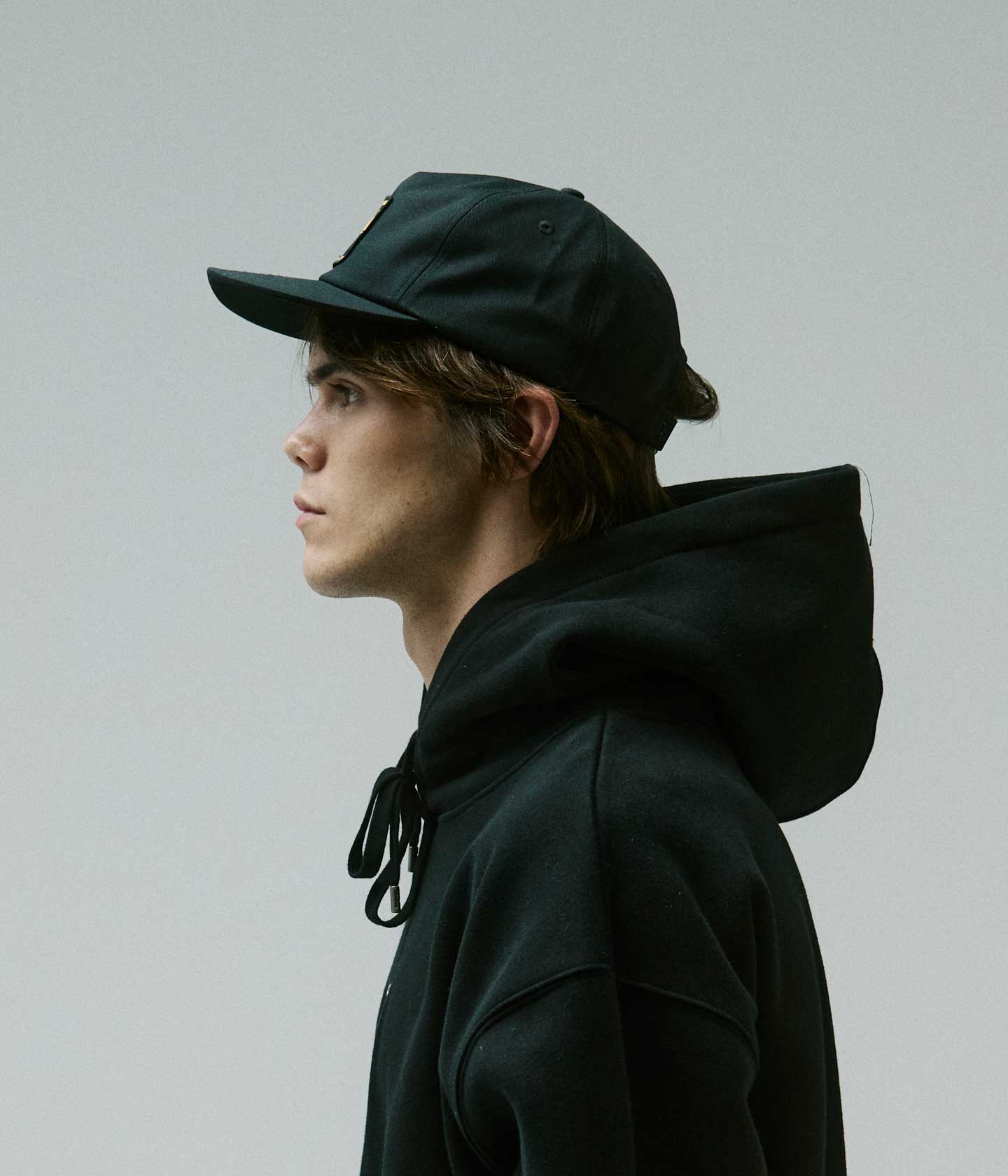CRUX PATCH CAP // BLACK YELLOW