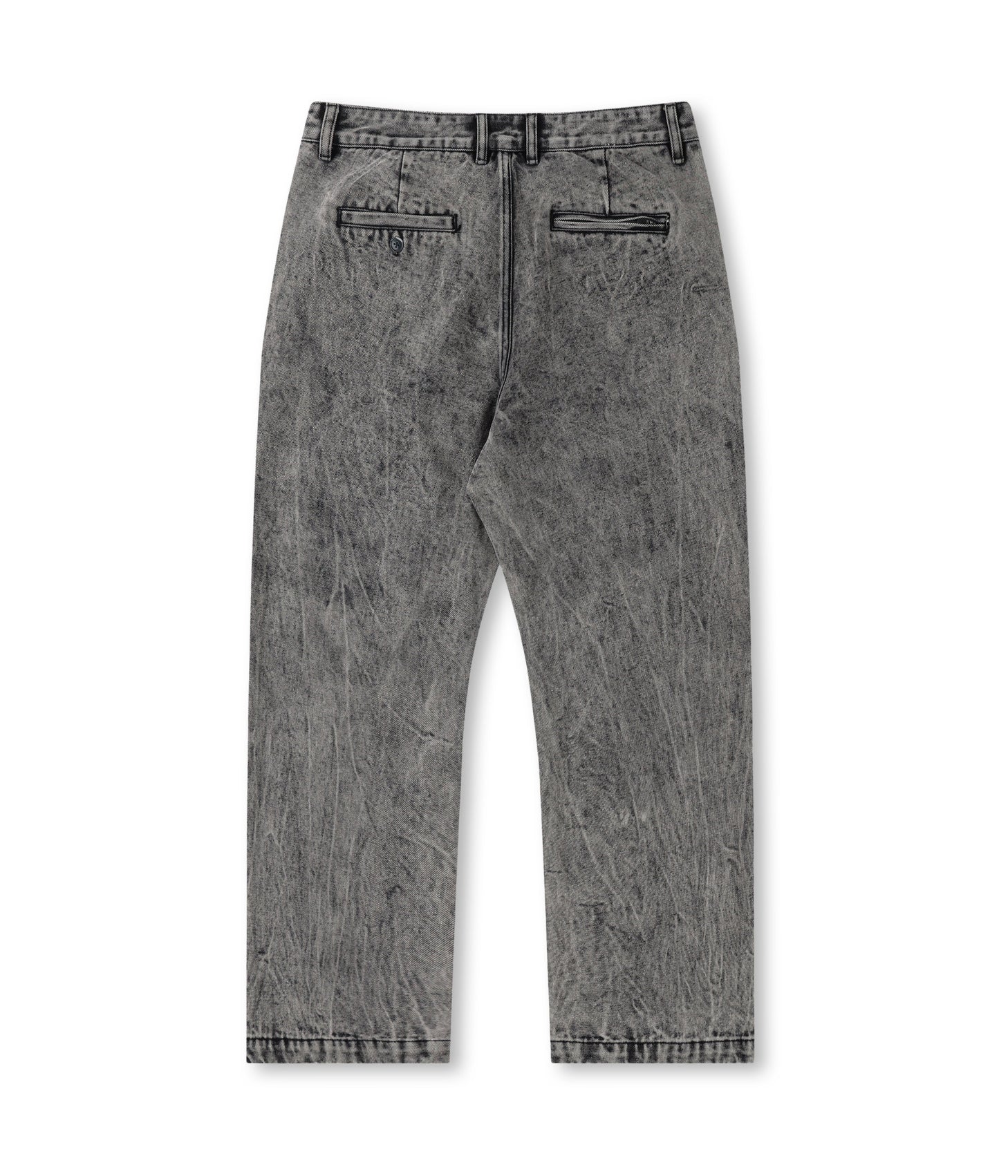 AG ACID DENIM PANT // BLACK