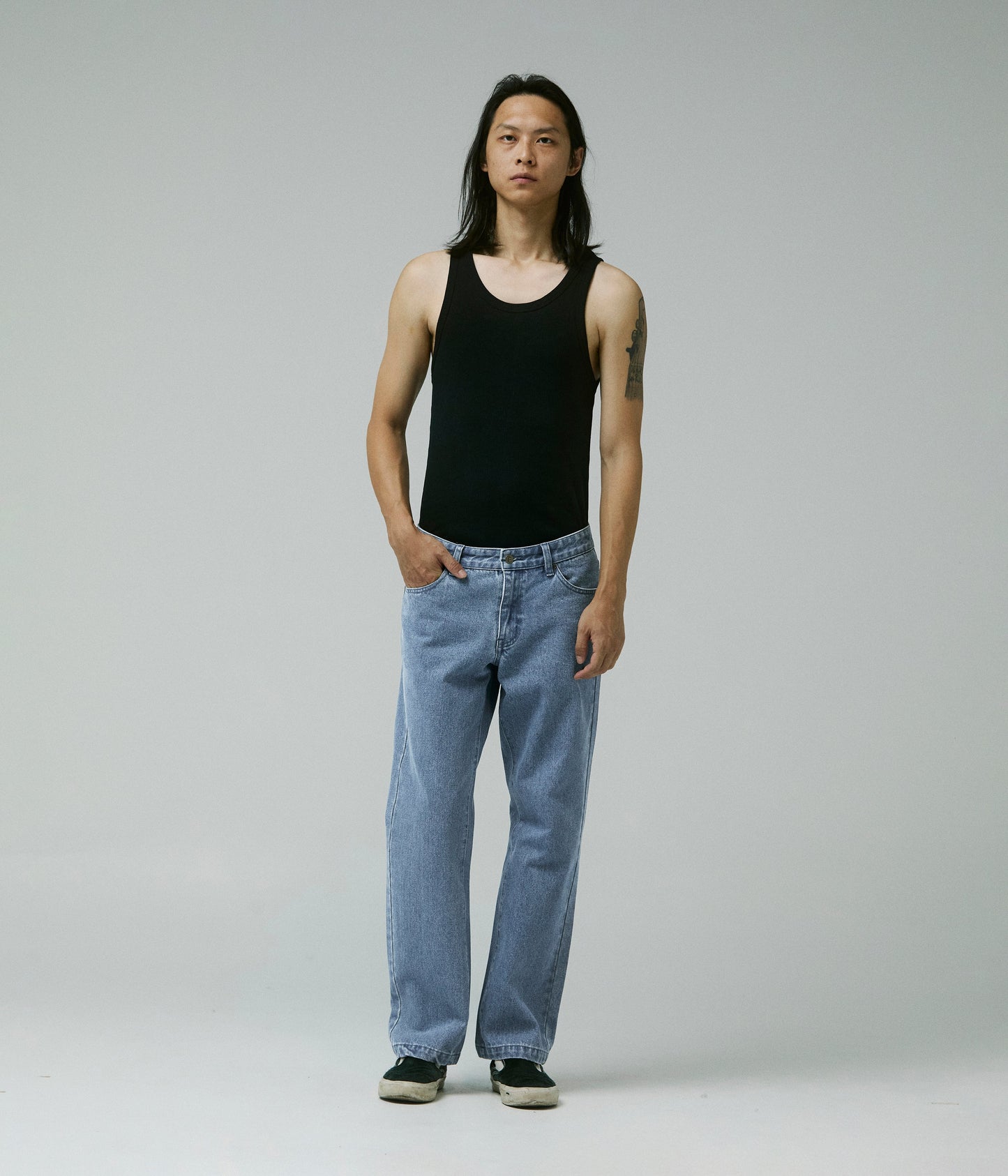 CRUX DENIM PANT // WASHED BLUE