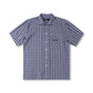 MANNERS CHECK SS SHIRT // VINTAGE NAVY