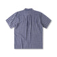 MANNERS CHECK SS SHIRT // VINTAGE NAVY