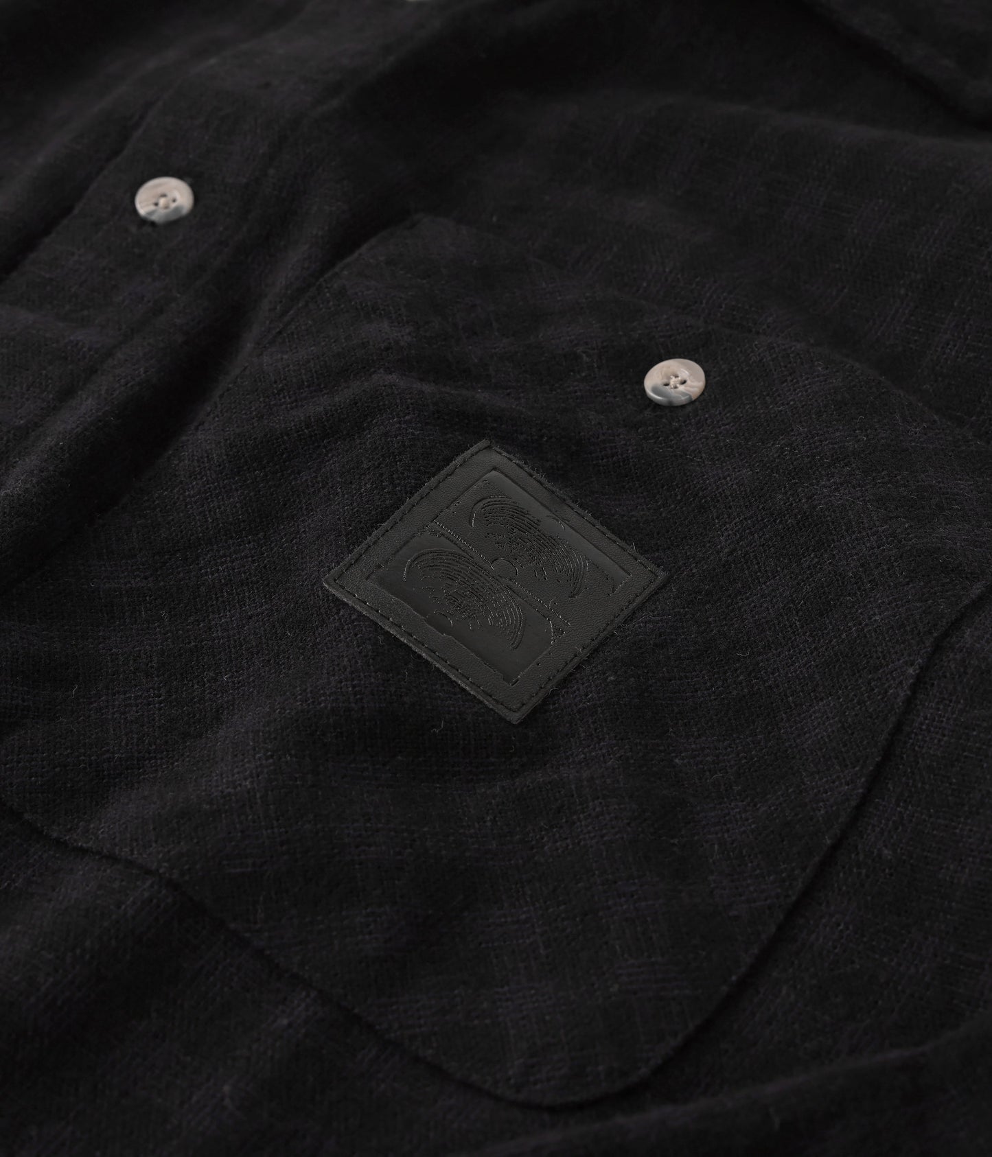 CRUX FLANNEL LS SHIRT // BLACK