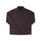 VIVIAN CHECK LS SHIRT // NAVY