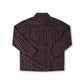 VIVIAN CHECK LS SHIRT // NAVY