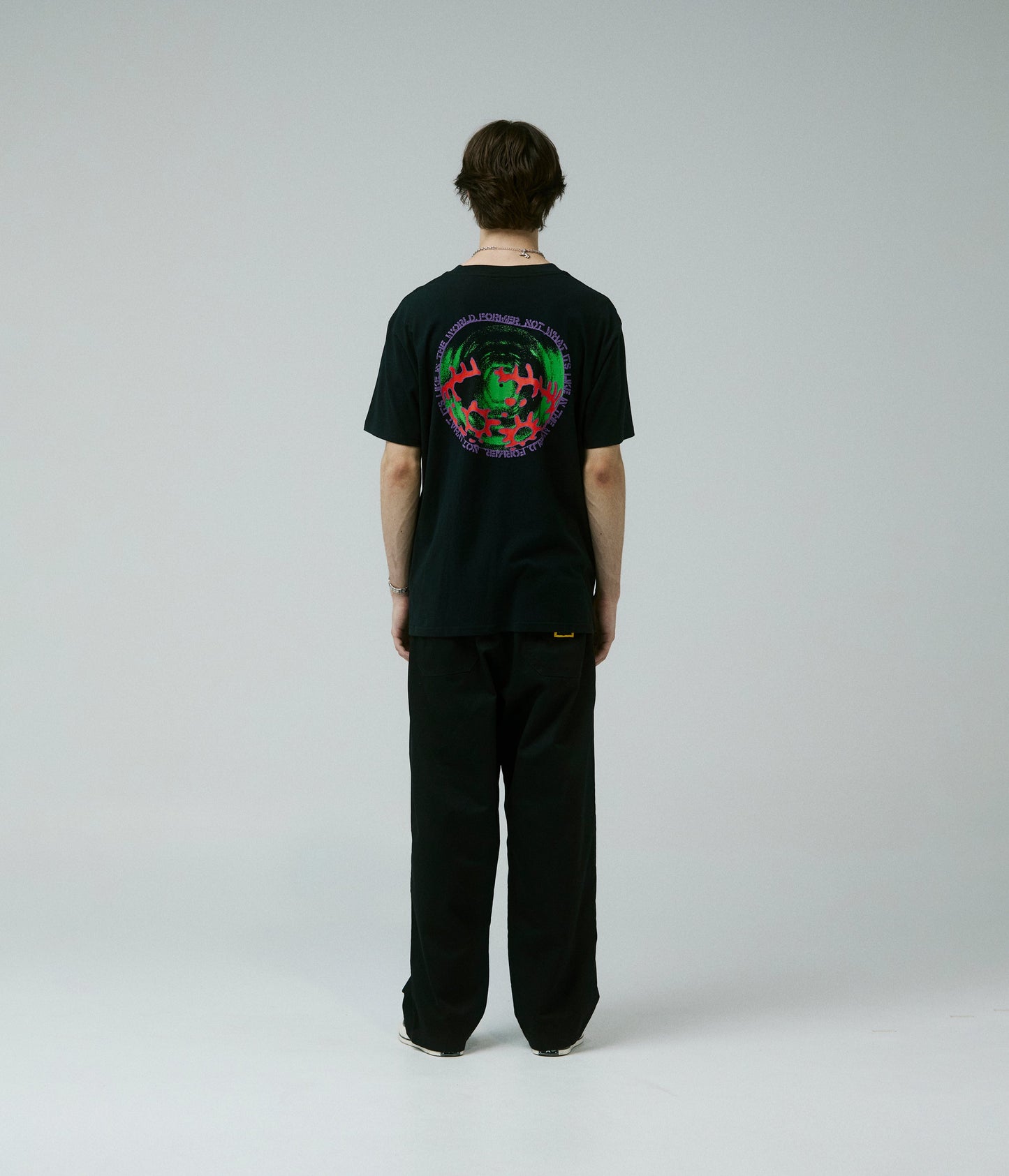 GLOBAL MIND T-SHIRT // BLACK