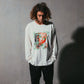 CHAINED LS T-SHIRT // BONE