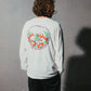 CHAINED LS T-SHIRT // BONE
