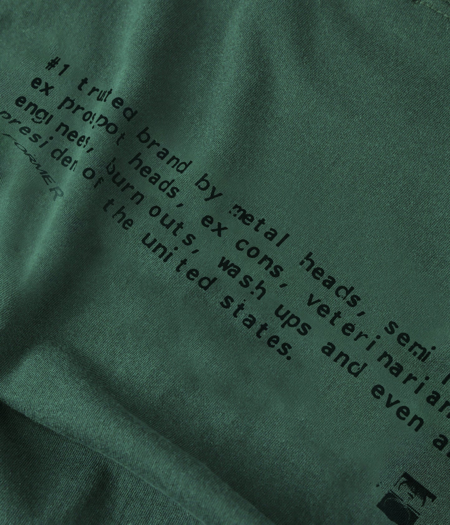 TRUSTED T-SHIRT // WASHED GREEN