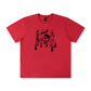 WEEPING ORGAN OF SIGHT T-SHIRT // WASHED RED