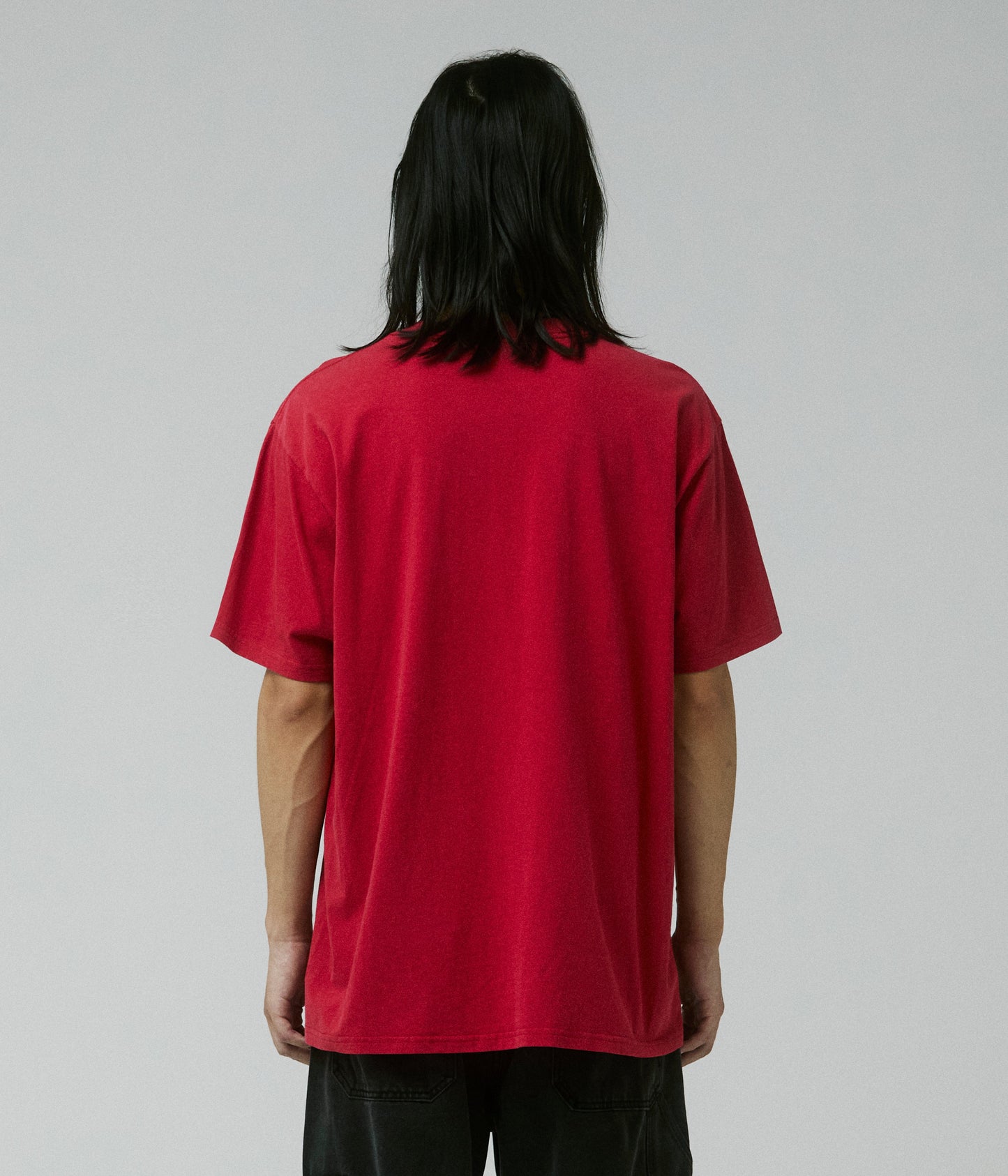WEEPING ORGAN OF SIGHT T-SHIRT // WASHED RED