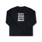 BETRAYER LS T-SHIRT // BLACK