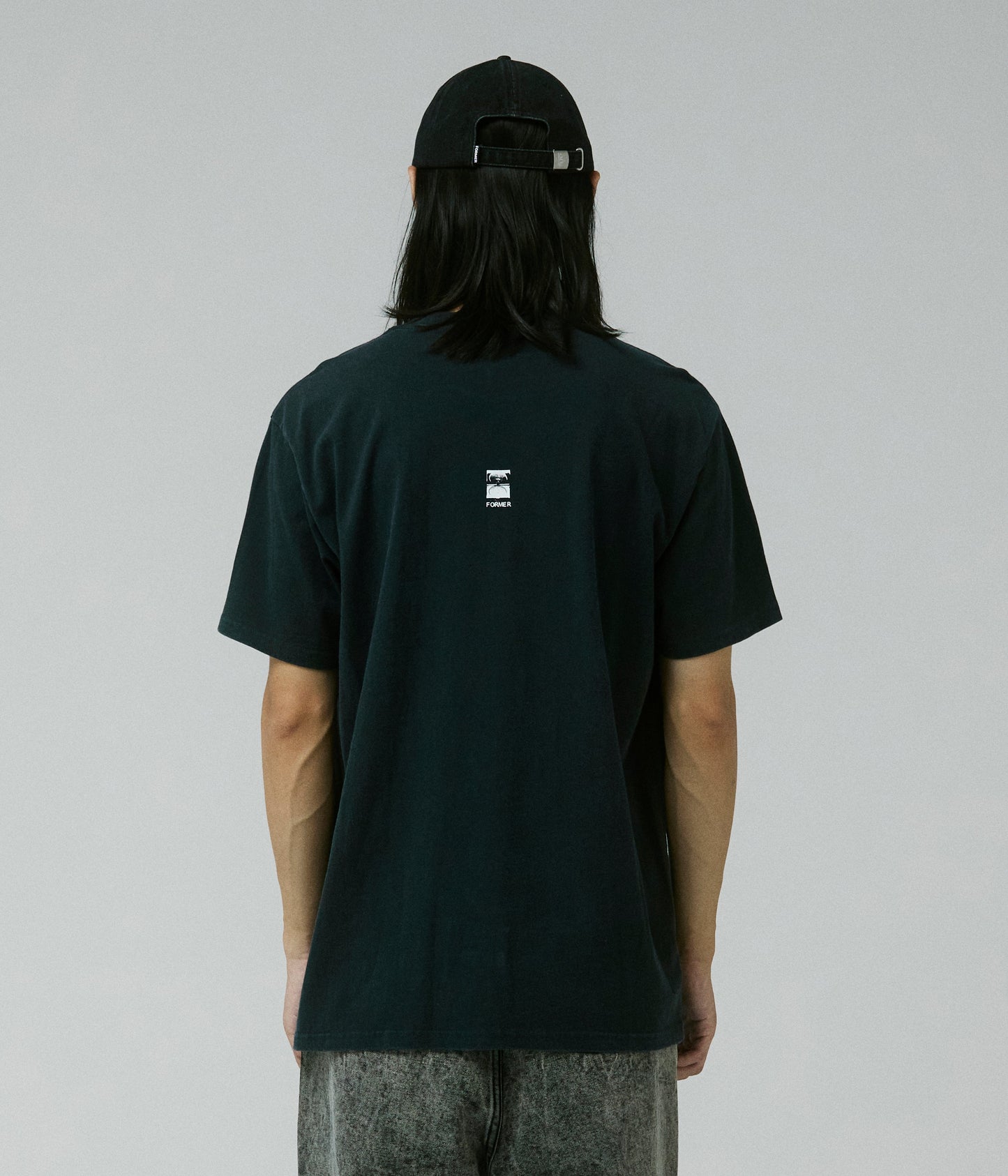 ACTION T-SHIRT // WASHED BLACK