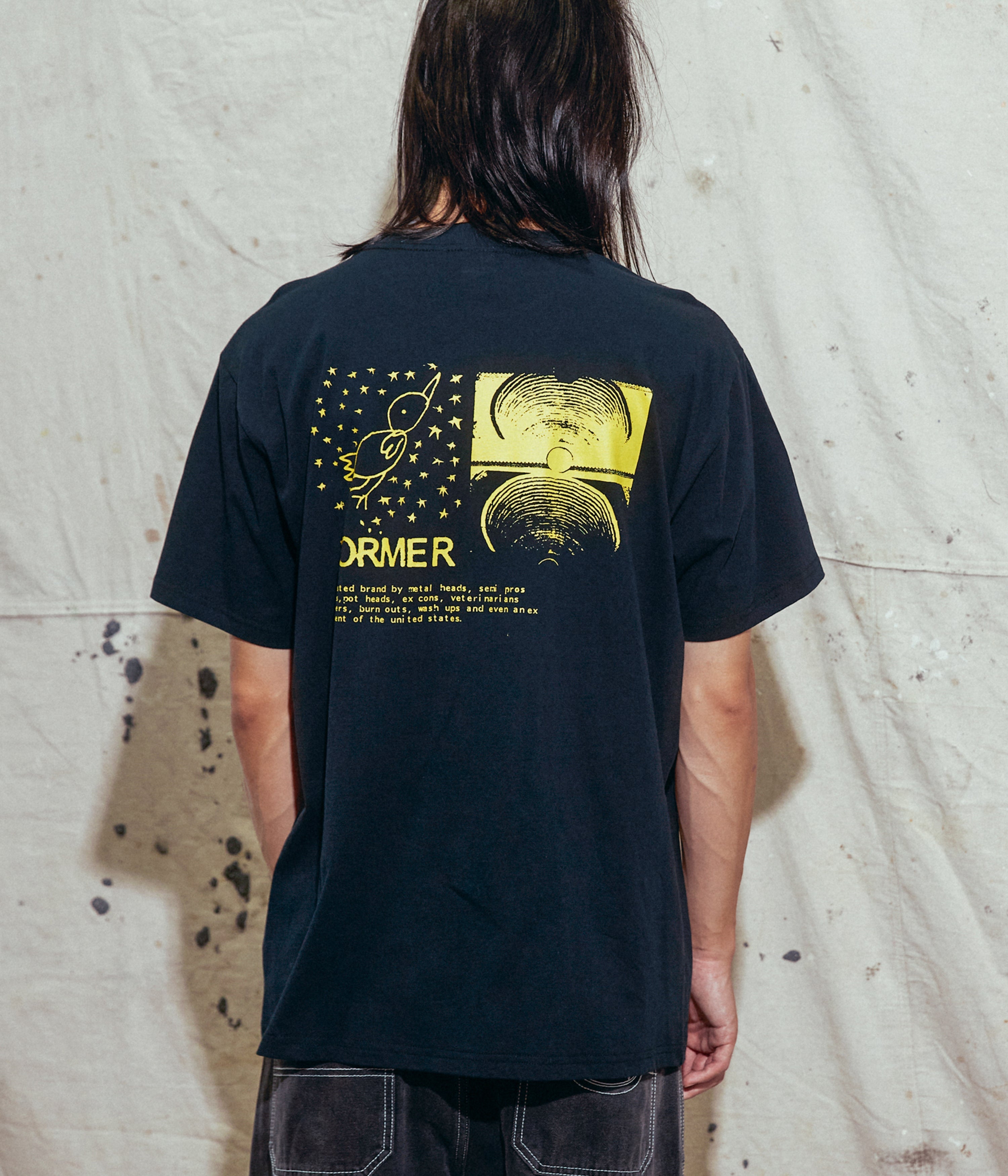 FREE CRUX T-SHIRT // BLACK – FORMER MERCHANDISE