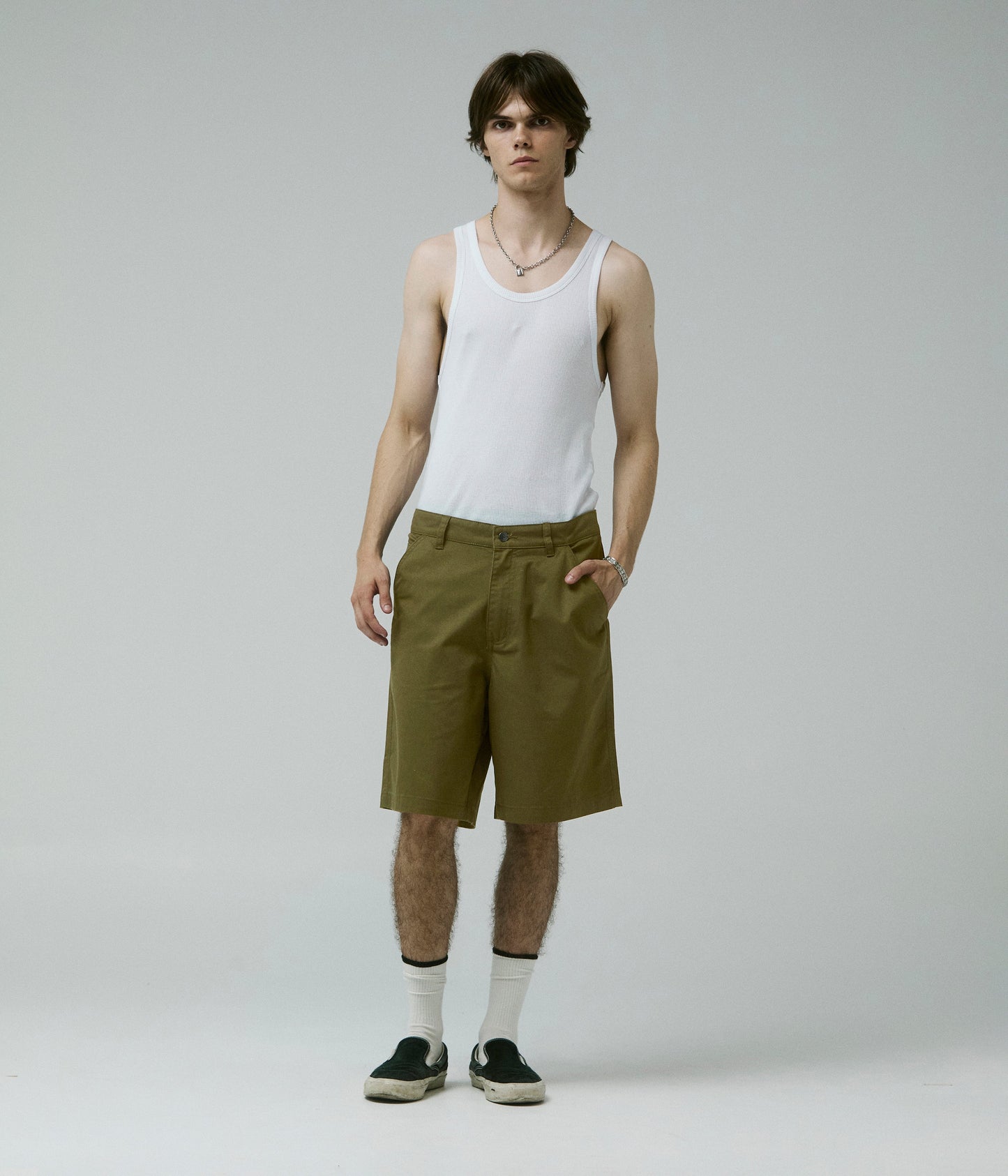 REYNOLDS 21' WALKSHORT // DEEP OLIVE