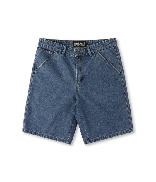 REYNOLDS FLATLINE DENIM SHORT // DARK BLUE